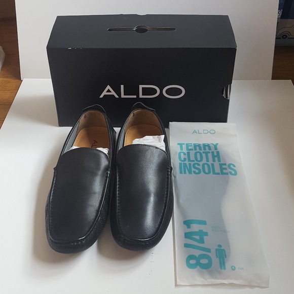 Aldo Other - Aldo Shoes Black Loafers (Adleman - 97) Size 8